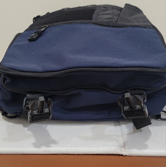 L.L. BEAN NAVY BOOKBAG CARRY-ON BAG - Picture 8 of 10